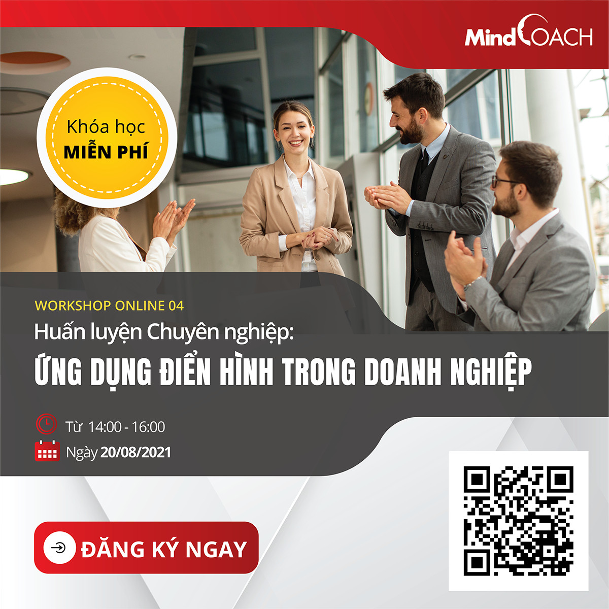 Workshop Online Huấn luyện Chuyên nghiệp: Ứng dụng điển hình trong Doanh nghiệp